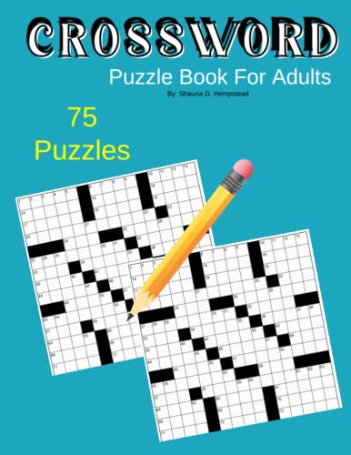 Crossword Puzzles: 75 individual crosswords with solutions. Easy ...