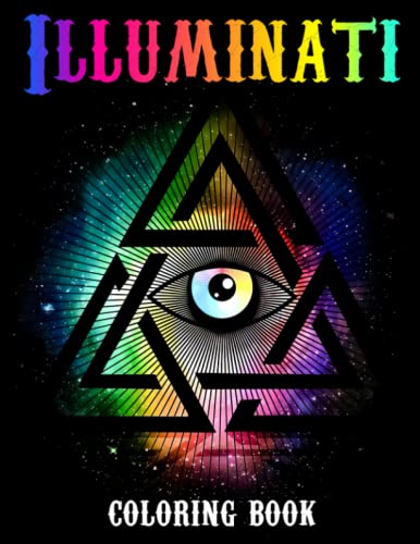 Illuminati Coloring Book: Eye of Providence Coloring Pages With ...