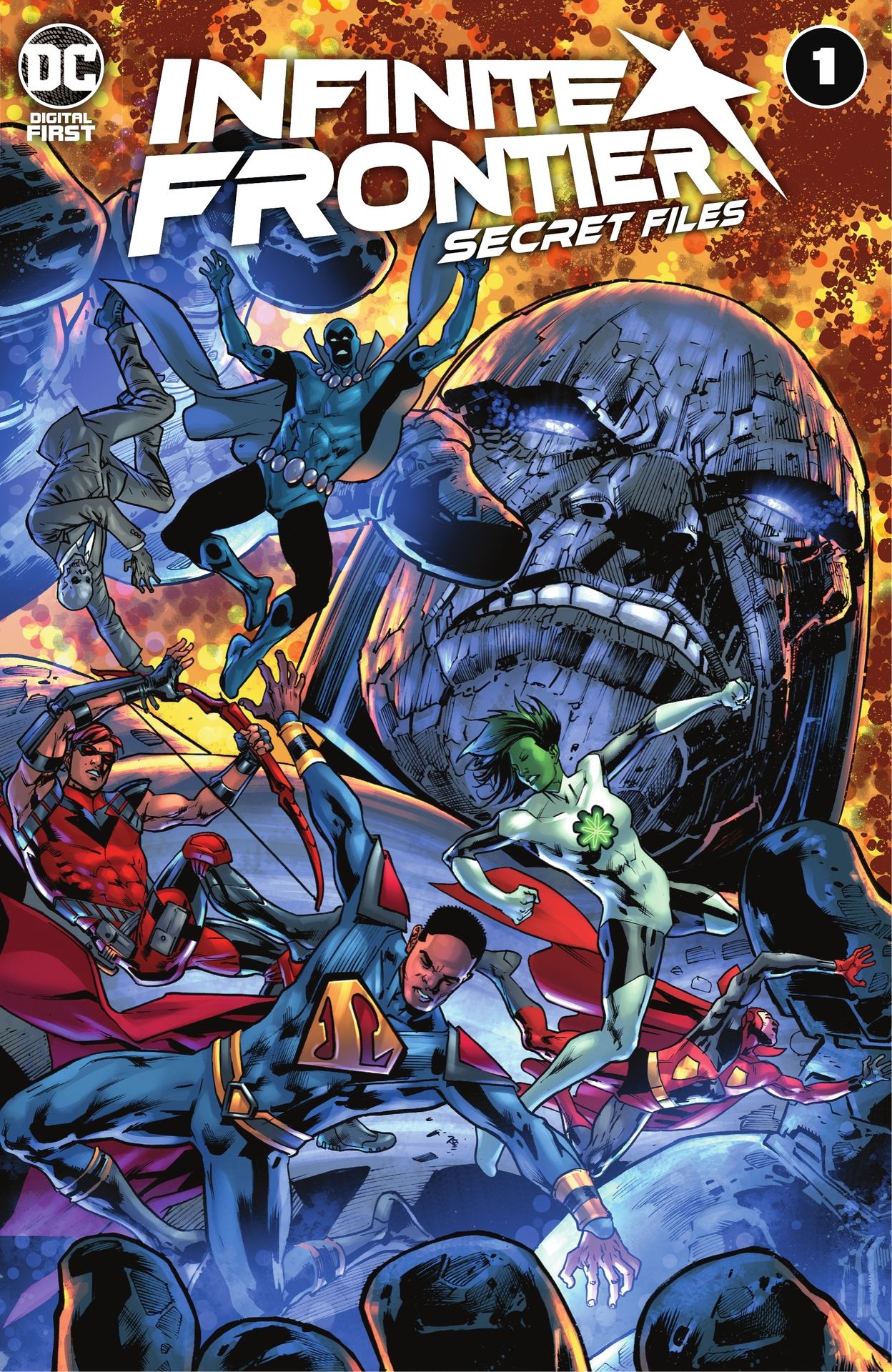 Infinite Frontier Secret Files book cover 1