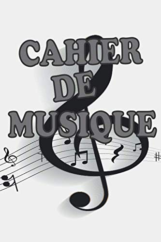 Cahier De Musique 4 Portées Roux Denis - Broché - Roux Denis - Achat Livre
