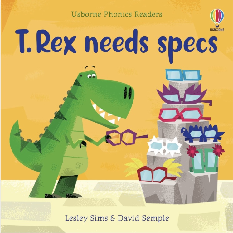 T. Rex needs specs book cover