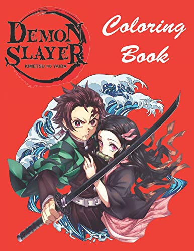 Demon Slayer Coloring Book: Kimetsu no Yaiba Demon Slayer Awesome ...