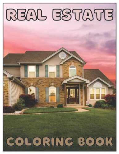 real estate coloring book: real estate coloring book for kids / Real Estate Around Me by Ashley ...