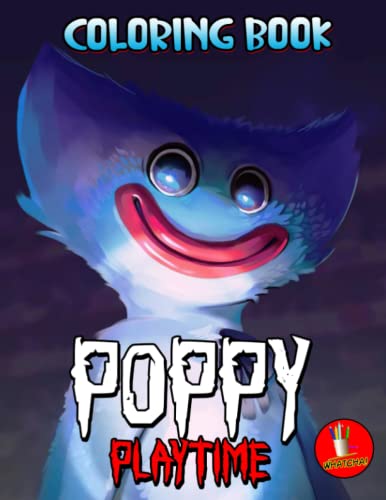 Poppy Playtime Coloring Book: Friday night funkin Fnf Game Illustrations for Relaxation | Great ...