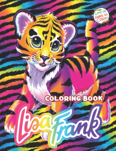 Lisa Frank Coloring Book: Lisa Frank Adult Coloring Book With 50 ...