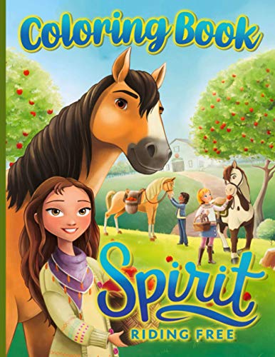 Spirit Riding Coloring Book Spirit Riding Coloring Book: Spirit Riding Coloring Books For Adult ...