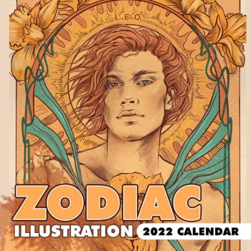 Zodiac Illustration Fantasy Art Calendar 2022 Portrait Zodiac, Fantasy