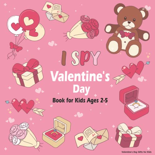 Valentine's Day Gifts for Kids: I Spy Valentine's Day Book for Kids ...