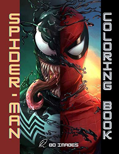 Spider-man: Coloring Book/ For Kids Ages 3-6/ 80 images High-Quality ...