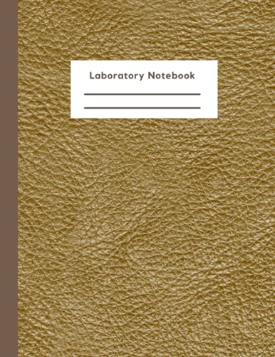 Lab Brown Paper Laboratory Notebook: Pupils, Students and Researchers Laboratory ...