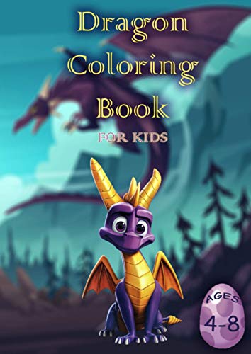 Dragons Coloring Book: dragons, coloring, book, fun, activity, kids