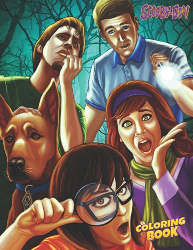 Scooby-Doo! Coloring Book: Fun Scooby-Doodle Coloring Book For Kids ...