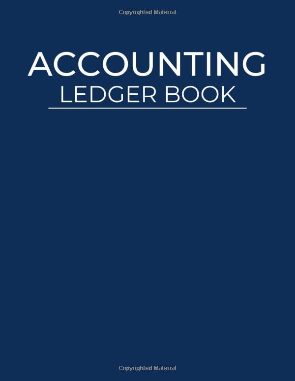 Accounting Ledger Book Classic Accounting Ledger Bookkeeping & Expense Transaction