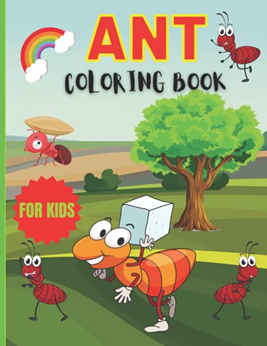 Ant Coloring Book For Kids: An Ant Activity Book For Toddlers ...
