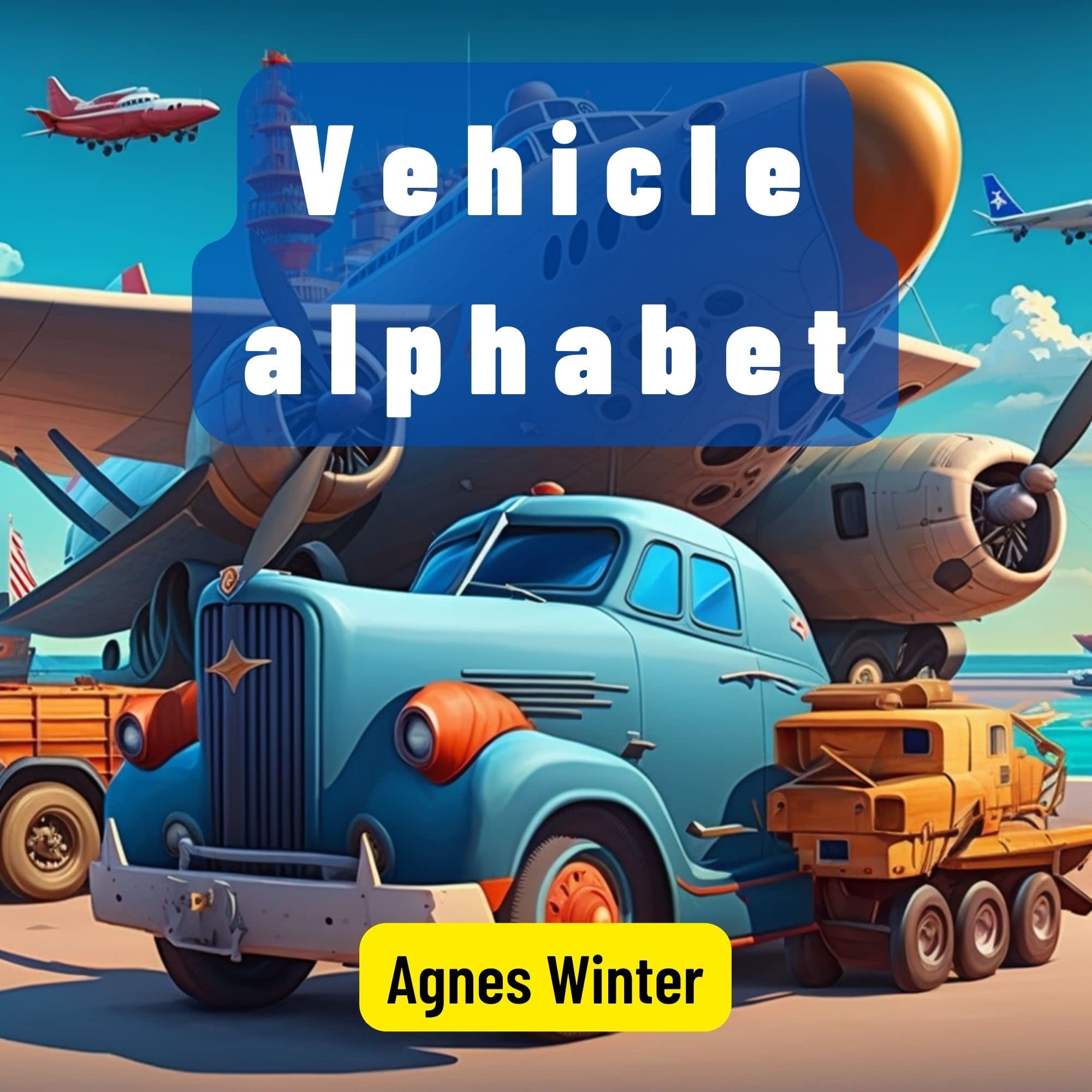 Vehicle alphabet for kids Adventures on Wheels Journey through the