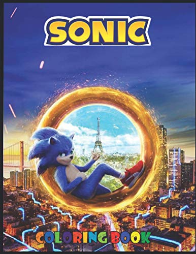 sonic: Coloring Book for Adults with Fun, Easy, and Relaxing by soso ...