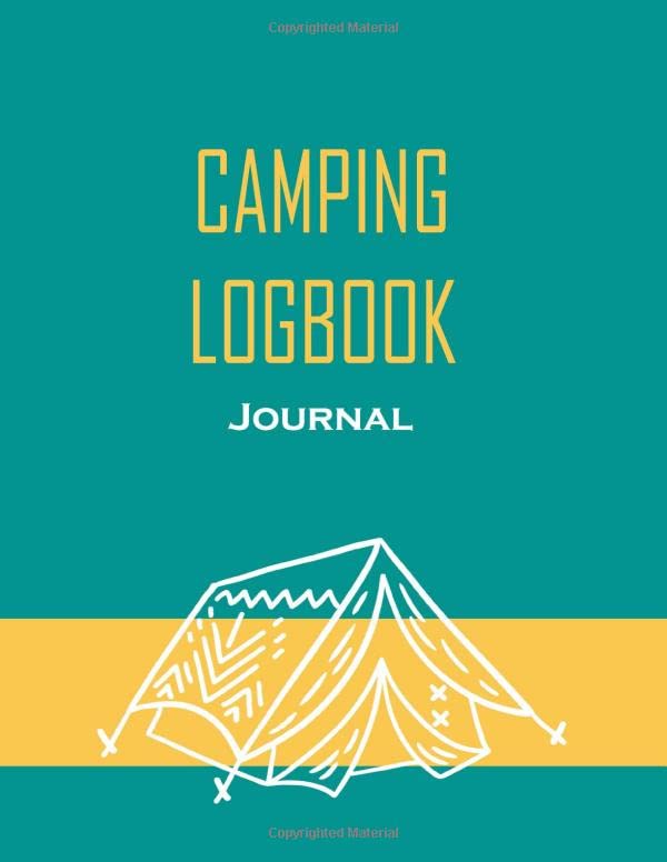 Camping Logbook Journal Family Camping Book For Recording Your Travel