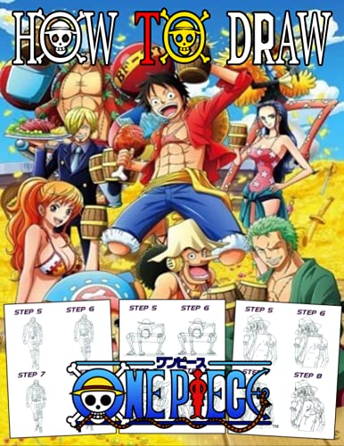 How To Draw One Piece: Anime Manga Drawing Books for Kids and Teens ...