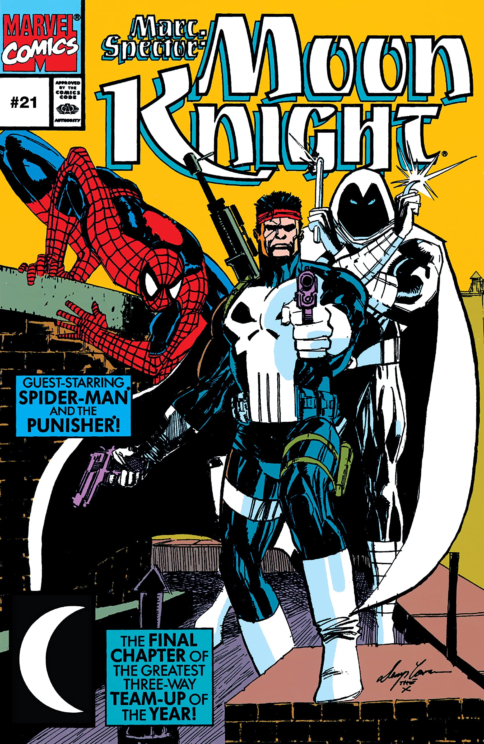 Marc Spector: Moon Knight (1989-1994) #21
