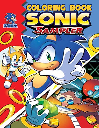 Sonic Coloring Book: Super Fun Coloring Book For Kids and Adults ...