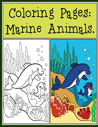 Coloring Page Marine Animal animal coloring pages for 9 year olds: An ...