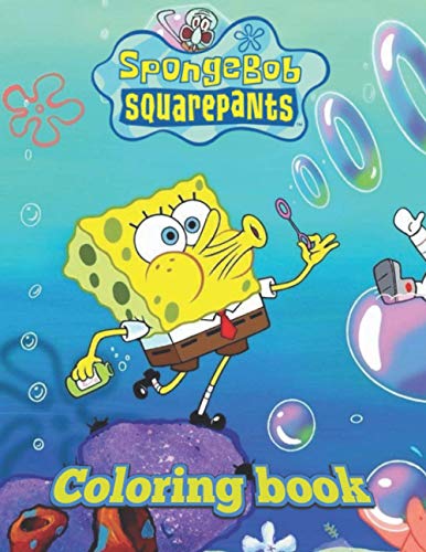 Spongebob Squarepants Coloring Book: JUMBO Coloring Book For Kids ...