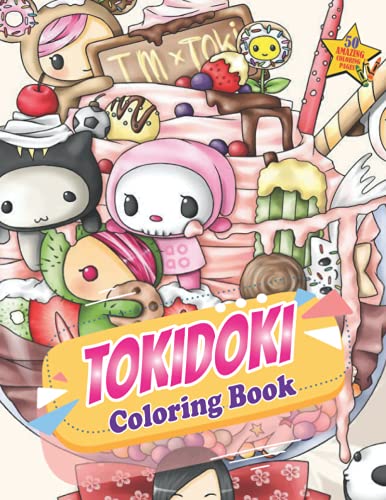 Tokidoki Coloring Book Great Coloring - 110412580