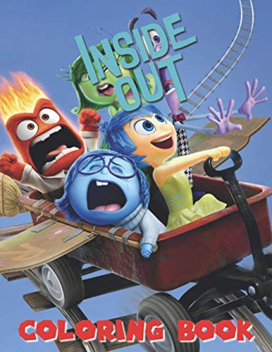 Inside Out Coloring Book: JUMBO Coloring Book For Kids | Ages 2-13 ...