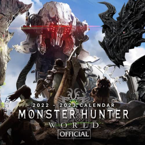 Monster Hunter World OFFICIAL 2022 Calendar Video Game calendar