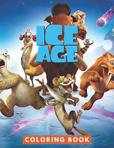 Ice Age Coloring Book: JUMBO Coloring Book For Kids | Ages 2-13+ Ice