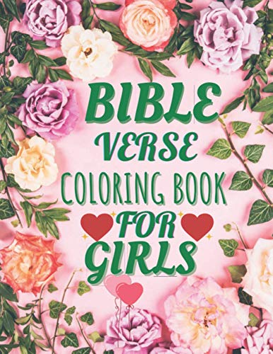 bible verse coloring book for girls: bible verse coloring book for ...