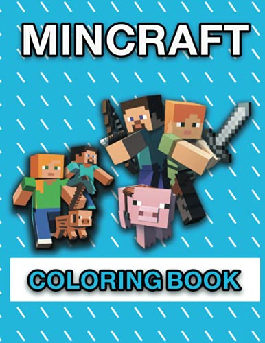 Mincraft Coloring Book Over 60 Coloring Pages Filled With Minecraft 