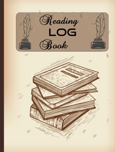 Reading Log Book: reading review journal & reading log book for books