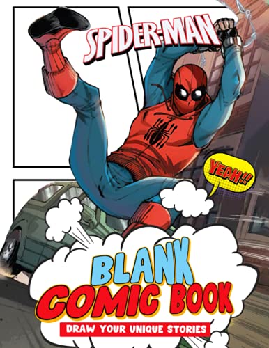 Spiderman Blank Comic Book: Are You Creative Enough To Create Your Own ...