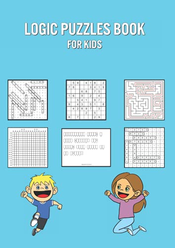Logic Puzzles Book For Kids: 150 Puzzles for Kids with Answers - Fun ...