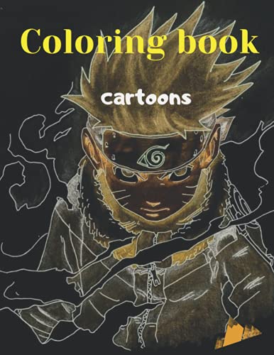 Coloring Book , Cartoons: Coloring Book with Fun and Relaxing.126
