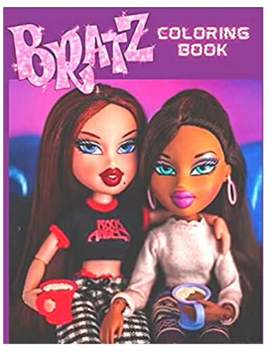 bratz coloring book: for Kids and Adults with Fun, Easy, and Relaxing ...