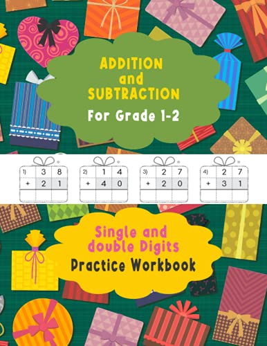 Addition and Subtraction for Grade 1-2: Single and double Digits Math ...