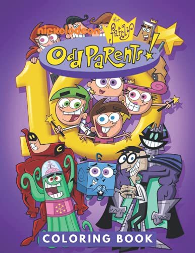 The Fairly Oddparents Coloring Book: JUMBO Coloring Book For Kids