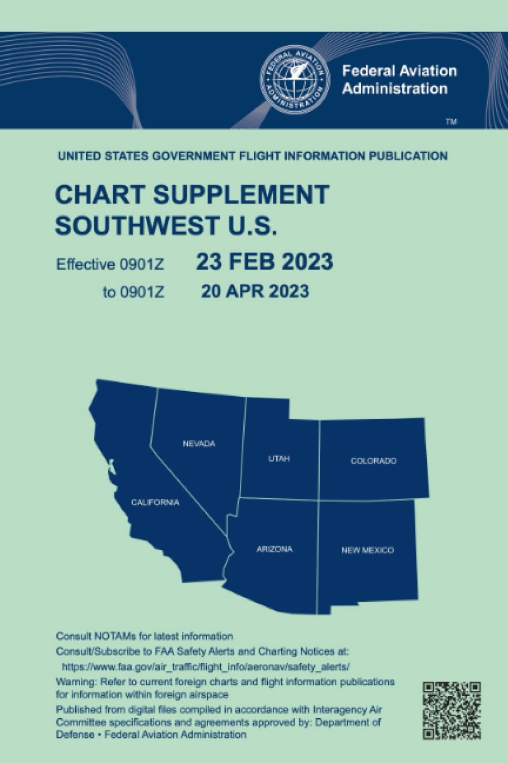 Chart Supplement Guide Chart Supplement: Southwest by Federal Aviation Administration | Goodreads