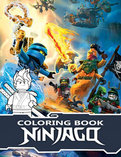 Ninjago Coloring Book: The Illustrations are Colorful and Fun by ...