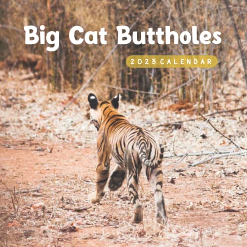 Big Cat Buttholes 2023 Calendar: Hilarious Calendar for Adults with