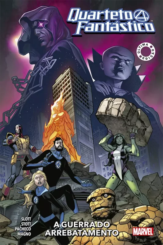 Quarteto Fantástico de Dan Slott book cover 3