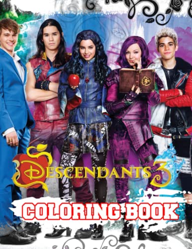 Descendants Coloring Book: Creativity Art 3 A Colouring Adults Awesome