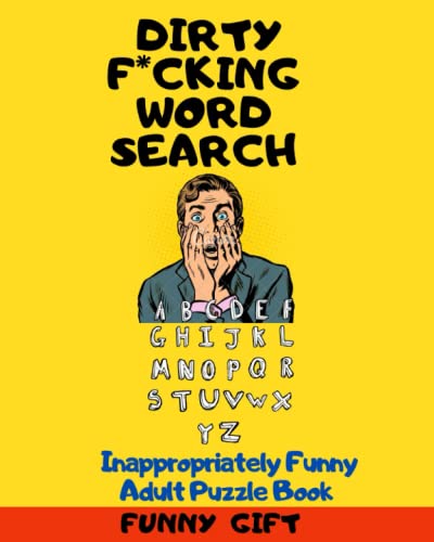 The Dirty F*cking Word Search And Activity Inappropriately Funny Adult ...