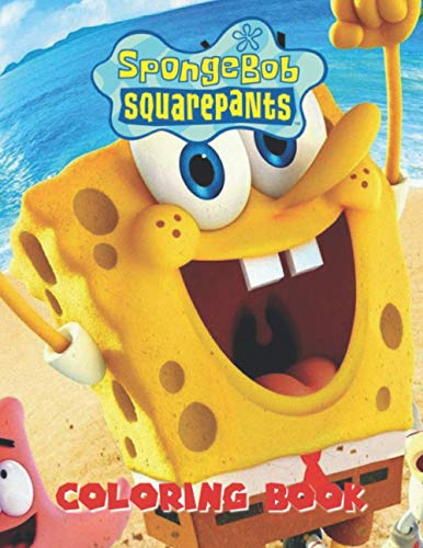 Spongebob Squarepants Coloring Book: JUMBO Coloring Book For Kids ...