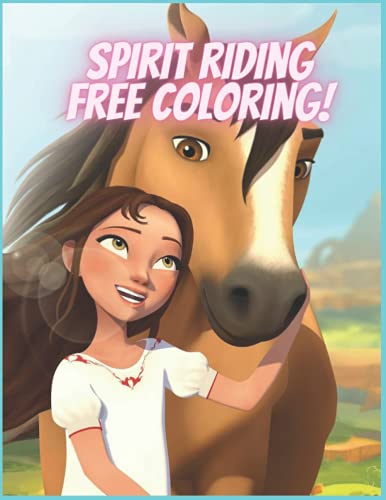 Spirit Riding Free Notebook spirit riding free coloring!: writing notebook doodling for Kids and ...