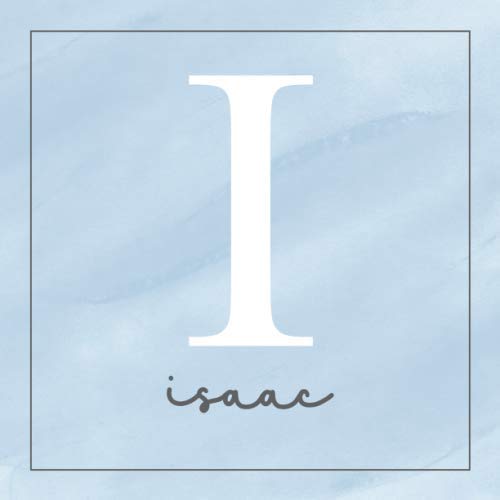 Isaac All About Baby Isaac's First Year [Personalized Baby Book] by