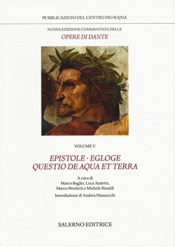 NECOD - Nuova Edizione Commentata delle Opere di Dante book cover 3