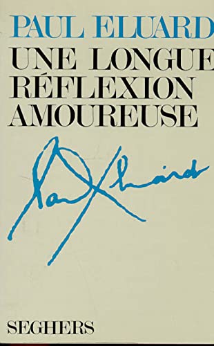 Une longue réflexion amoureuse book cover